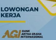 Lowongan Kerja Terbaru 2024 di Bank Artha Graha Cabang Kupang